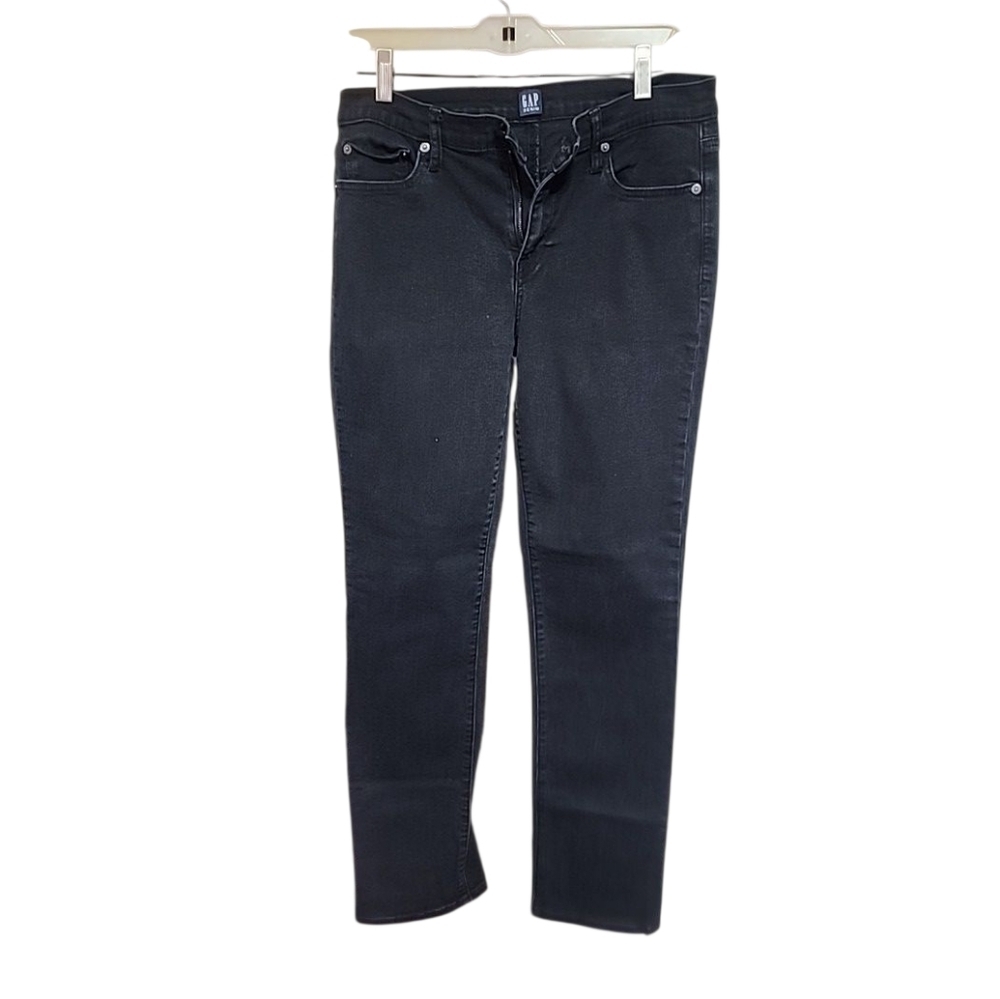 Gap Dark Wash Classic Straight Jeans. Size 10